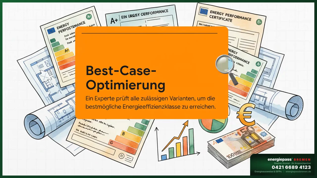 Festpreis 299 Euro Energieausweis Bremerhaven inkl DIBt und Best-Case