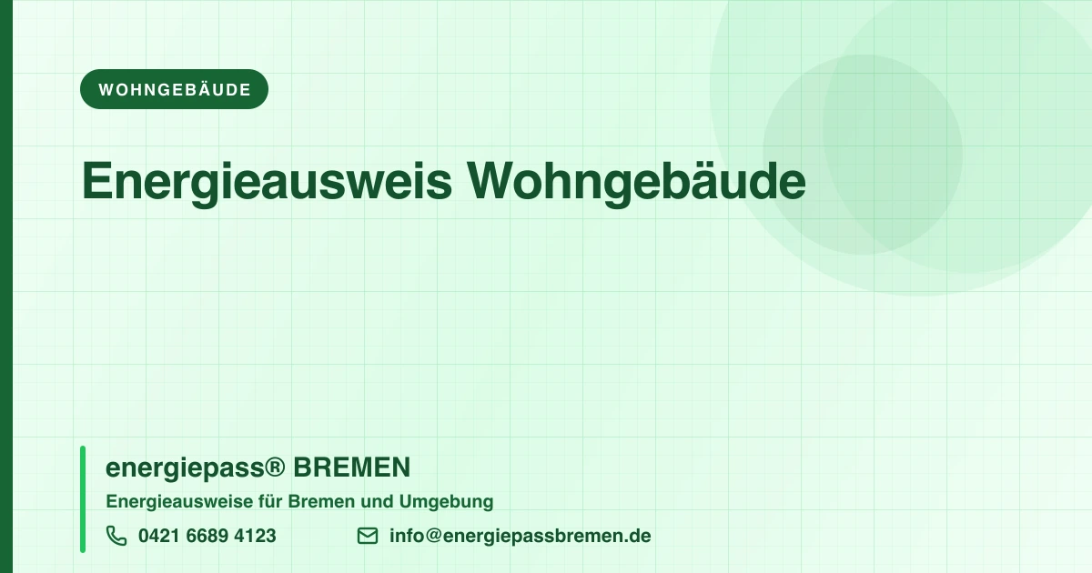 Energieausweis: Was man beim Wohngebäude wissen muss